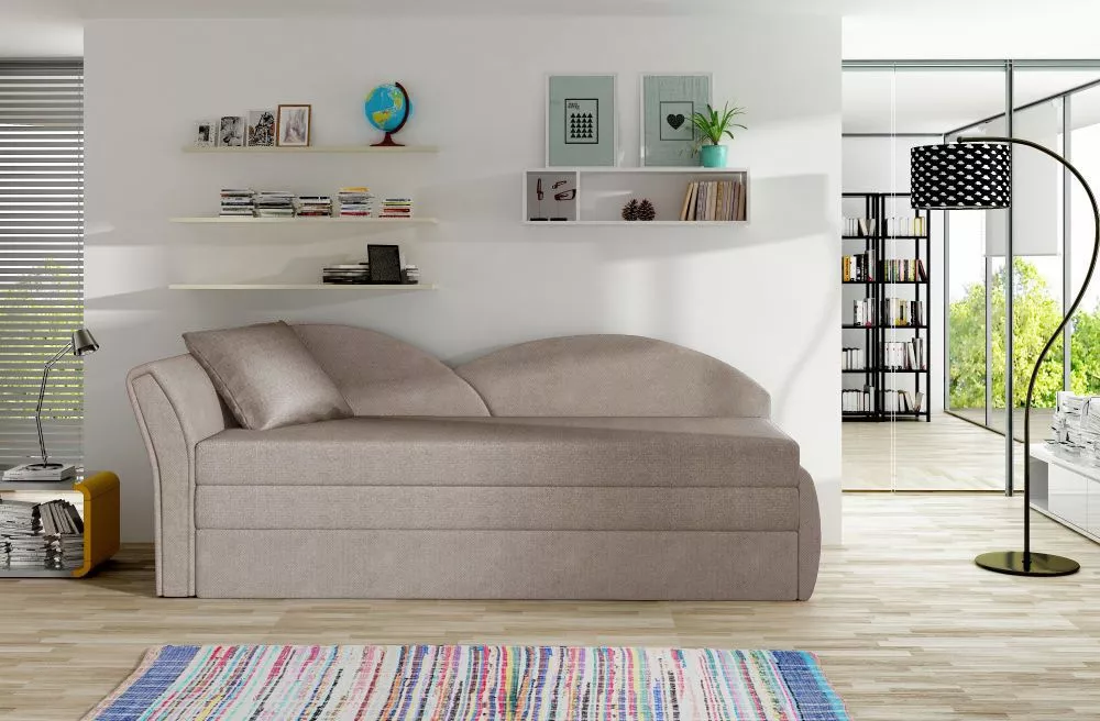 Dīvāns Aga Classic standard · Bēšs · 80 × 218 × 77 cm