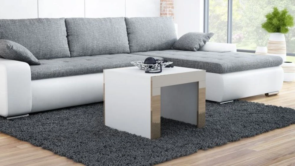 Žurnālgalds Tess 60 Korpusa krāsa: balts, · 60 × 60 × 50 cm