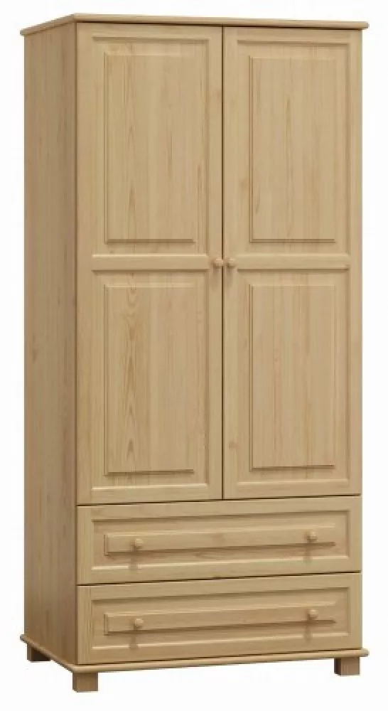 Skapis Martisha HS 2D4 · Priede · 80 × 60 × 190 cm