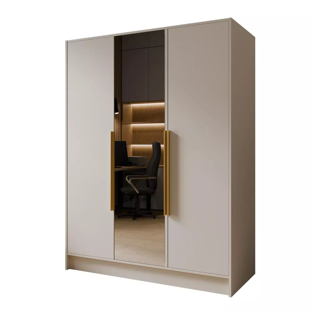Skapis Lusso 150 · Kašmira · 150 × 51 × 200 cm
