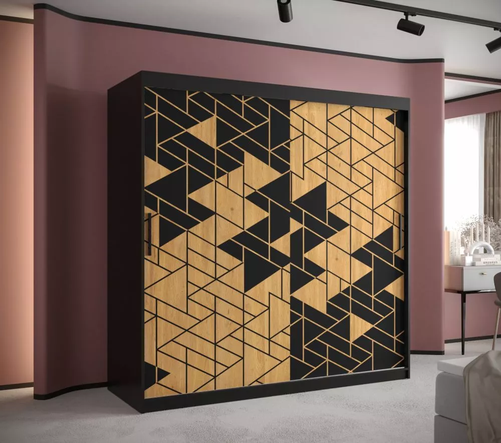 Skapis Santiago Modern 1 · 180 × 62 × 200 cm
