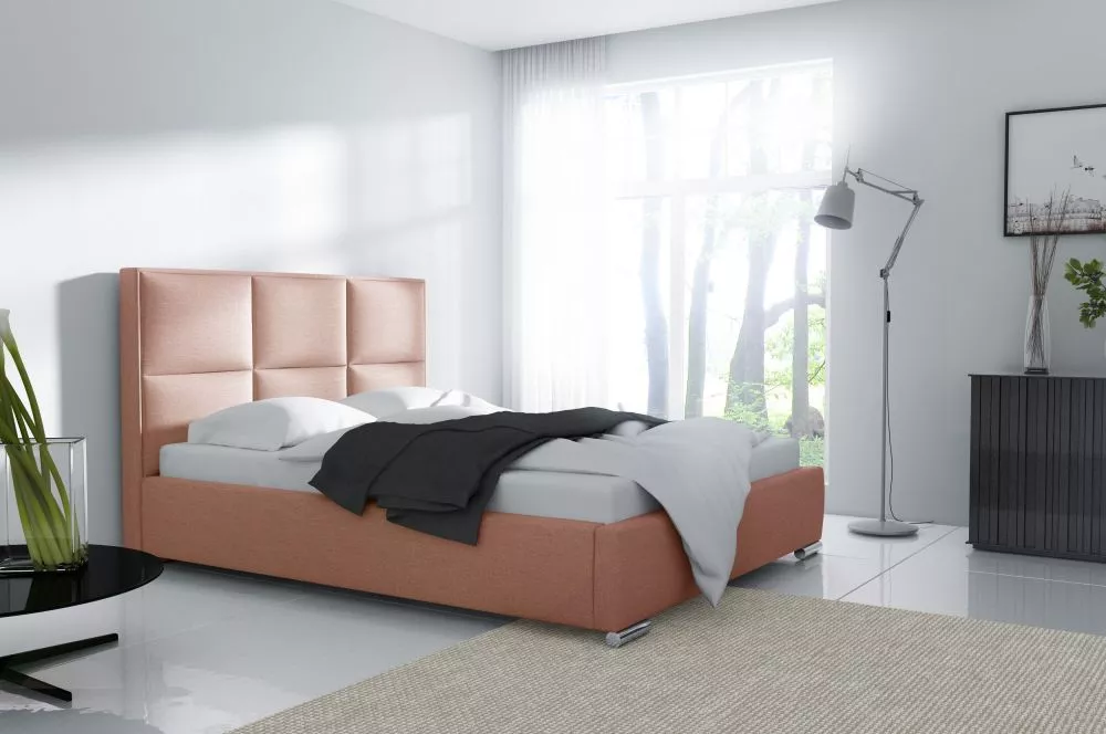 Gulta Mediolan Premium standard ar stelāžu Guļamvietas platums: 120 cm, Guļamvietas garums: 200 cm, stelāžas tips: metāl