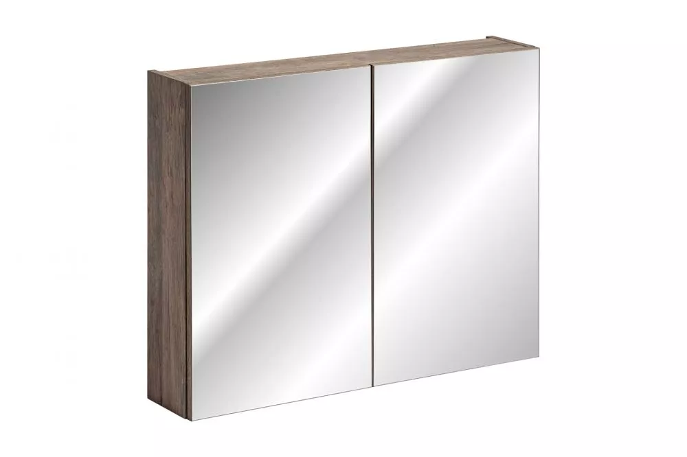 Vannas istabas skapītis Santa Fe Oak 84-80 · Tumšais ozols · 80 × 65 × 17 cm