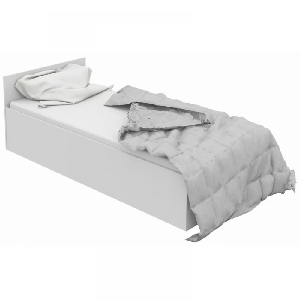 Gulta CLP ar stelāžu Guļamvietas platums: 90 cm, Guļamvietas garums: 200 cm, · Balts · 97.5 × 205 × 68 cm