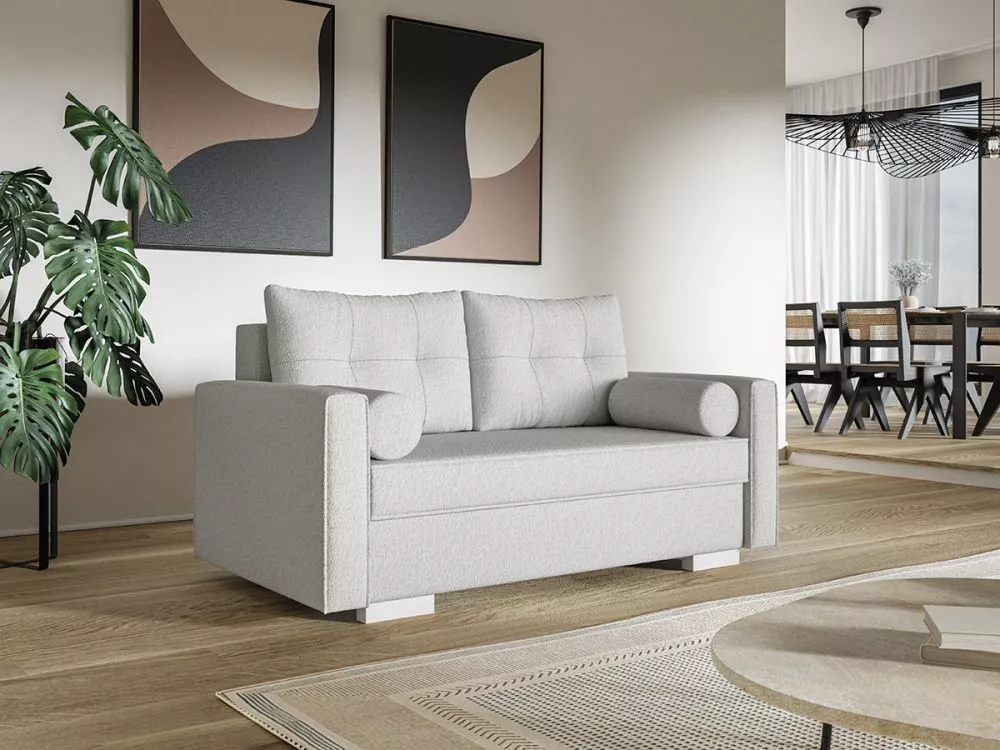 Dīvāns Comfort 2 2S Standard · Gaišais krēms · 90 × 160 × 86 cm