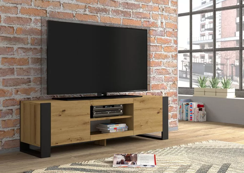TV tumba Mondi TV · 158 × 40 × 47 cm