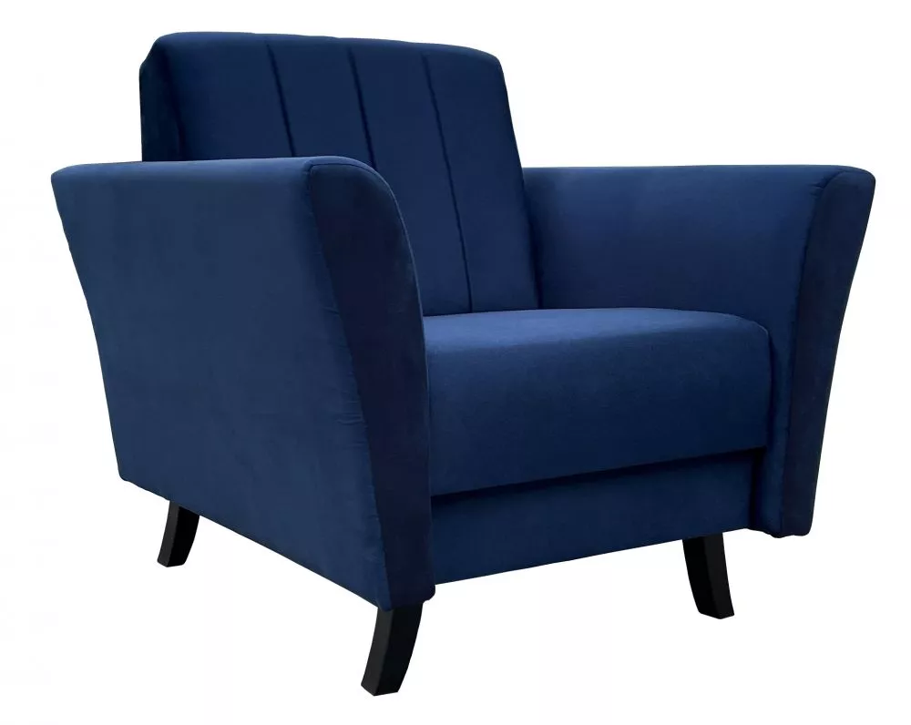 Mīksts krēsls Linea 1S Standard · Zils · 94 × 93 × 93 cm