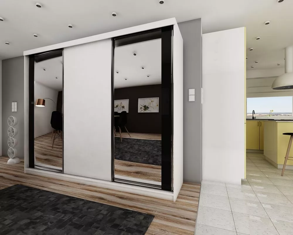 Skapis Top 35 ar LED · Balts · 250 × 62 × 200 cm