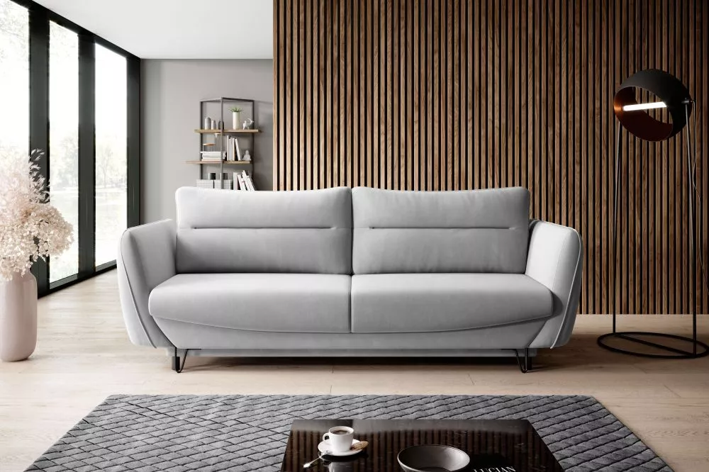 Dīvāns Silva Premium Standard · Gaiši pelēks · 95 × 236 × 90 cm