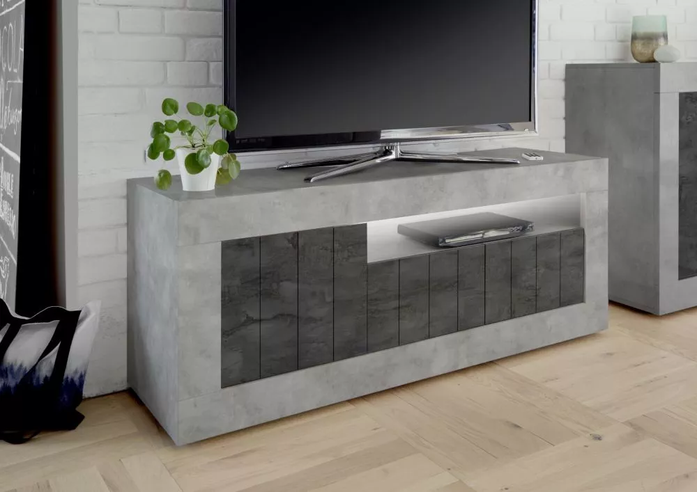 TV tumba Urbino RTV ar LED · 138 × 42 × 56 cm