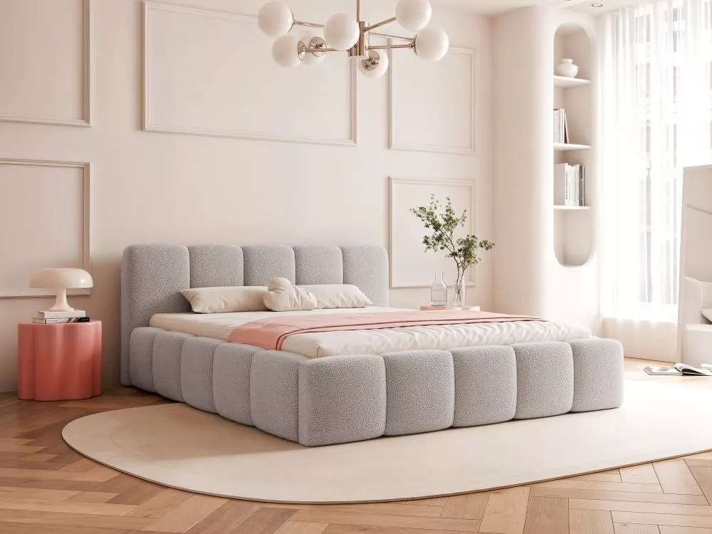 Gulta Cloud Mini Standard ar stelāžām Guļamvietas platums: 160 cm, Guļamvietas garums: 200 cm, stelāžas tips: koka, · Ga