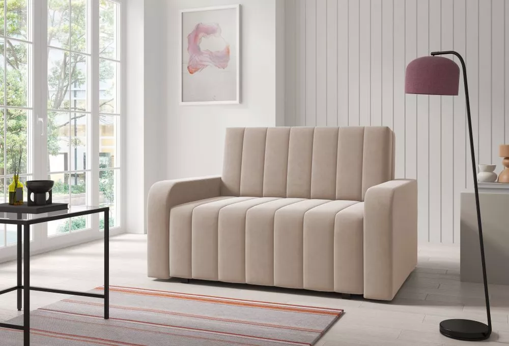 Mīksts krēsls Marko 2 standard Sēdvietas dziļums: 60 cm, · Krēms · 135 × 97 × 85 cm
