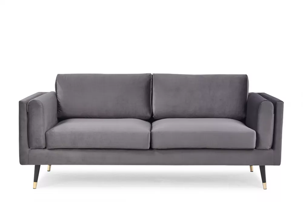 Dīvāns Merti 3S Standard · Tumši pelēks · 87 × 207 × 91 cm