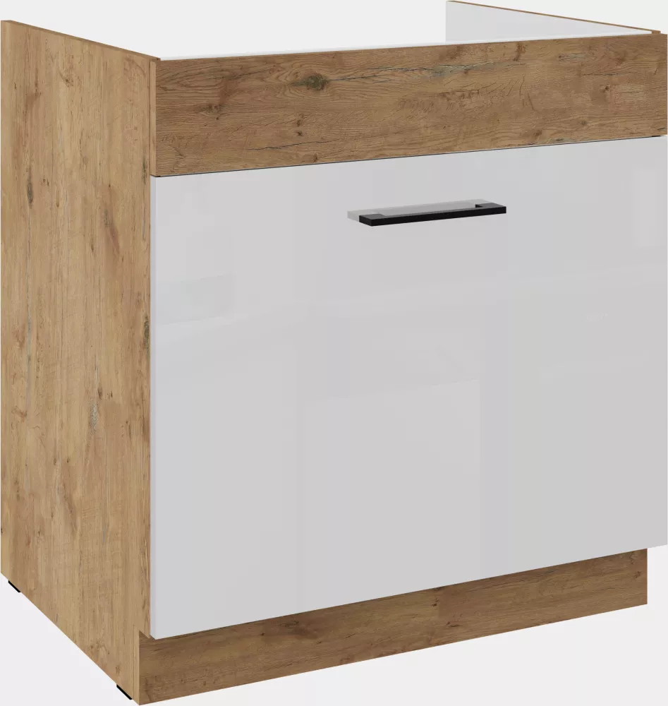Virtuves skapis Vigo Gloss 80 ZL 1S BB