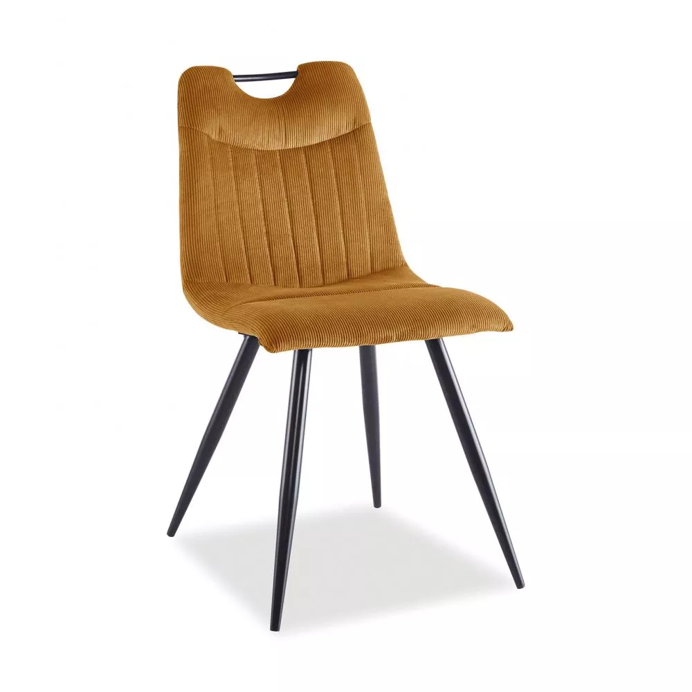 Krēsls Orfe Sztruks · Dzeltens · 86 × 45 × 40 cm