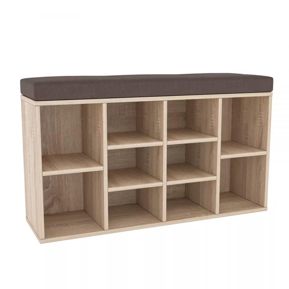 Apavu plaukts M10 · Sonoma · 104 × 53.4 × 30 cm
