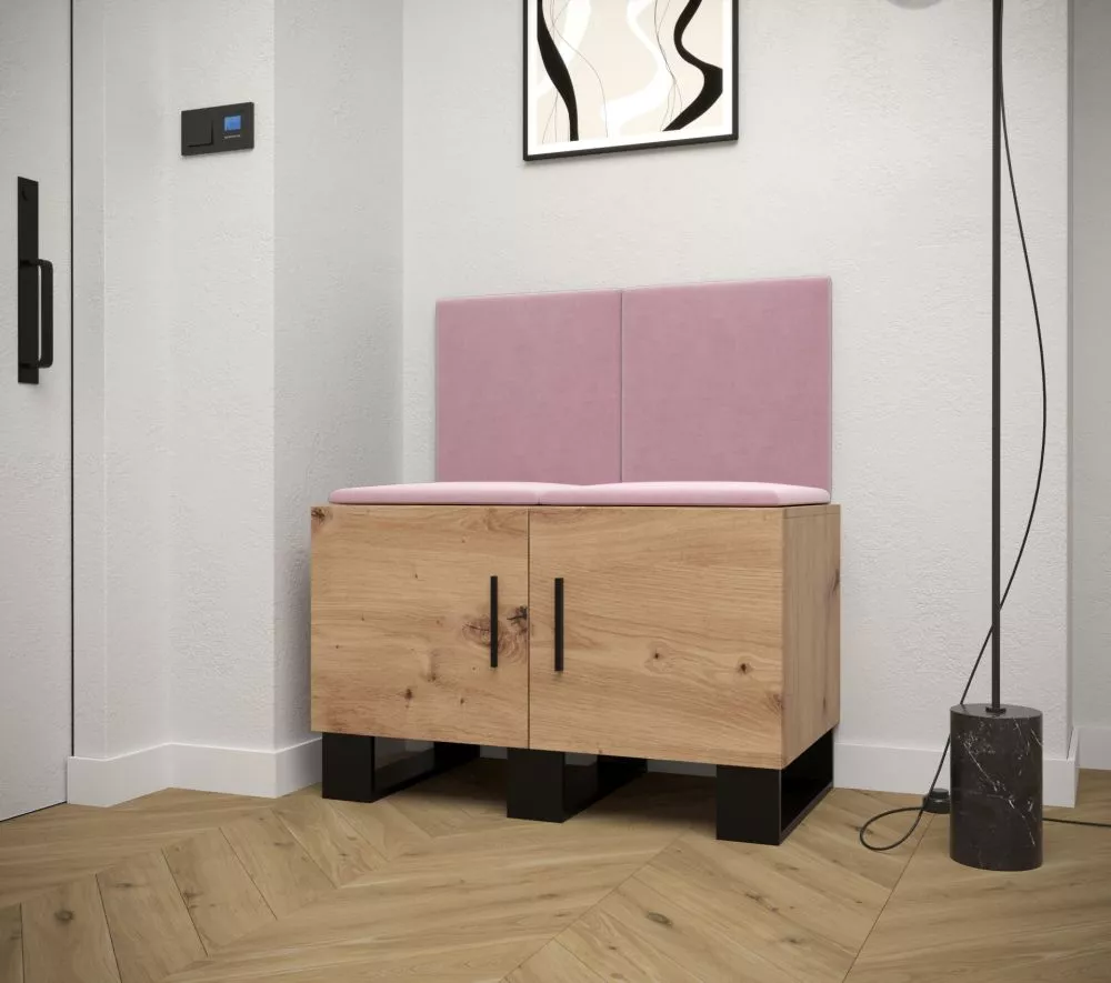 Apavu skapis Artin 19 Korpusa krāsa: ozols artisan, · 84 × 45.6 × 95 cm
