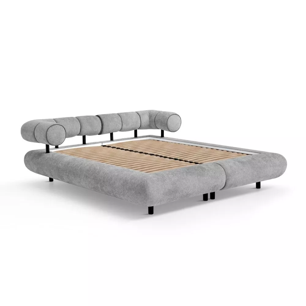 Gulta Luxor standard ar stelāžām Kājiņu izmērs: 11 cm, Guļamvietas platums: 180 cm, Guļamvietas garums: 200 cm, stelāžas