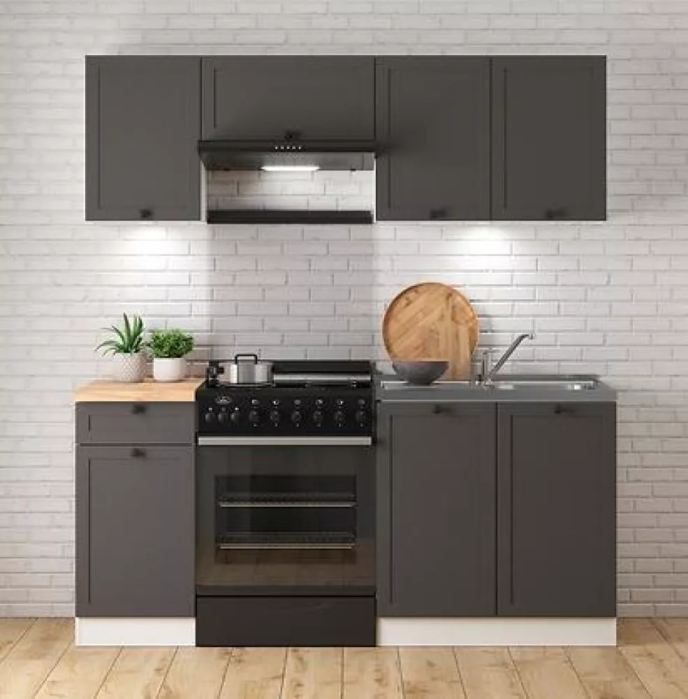 Virtuves komplekts Junona Line 180 Premium Materiāls : MDF + LKSP plātne,