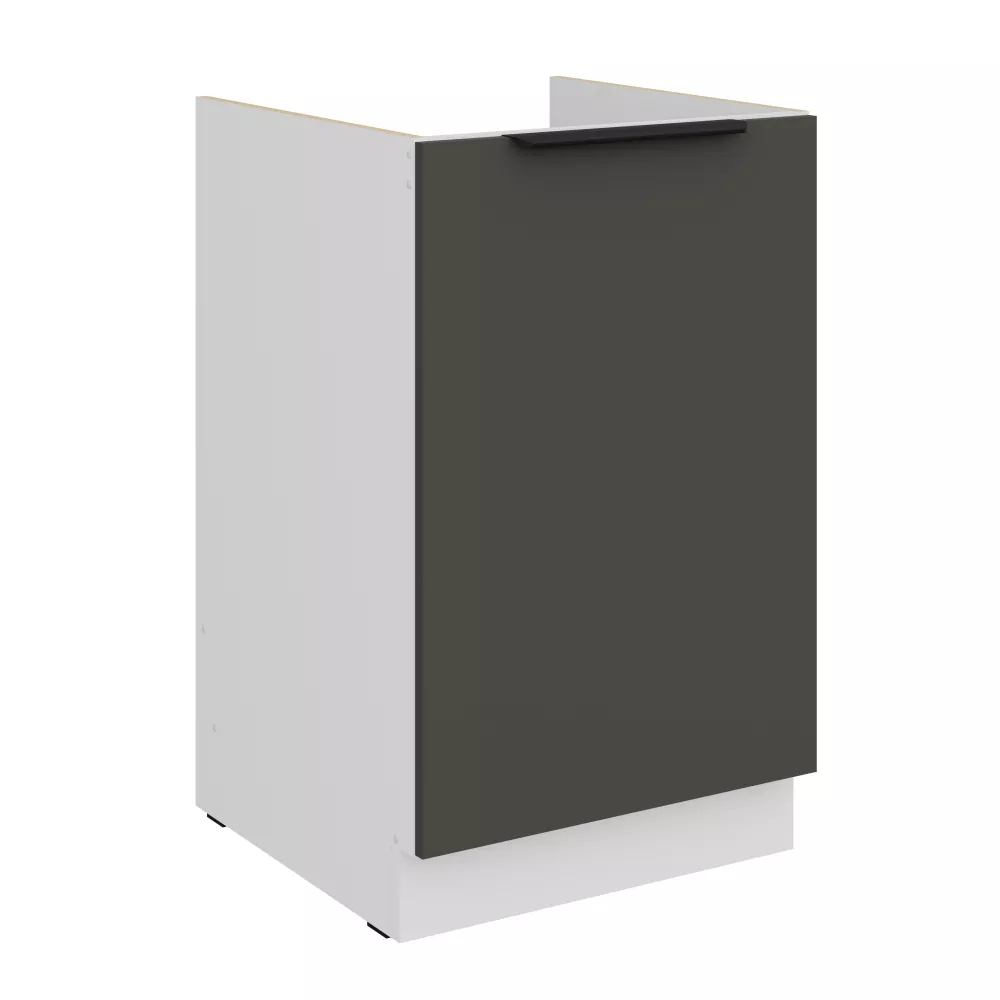 Virtuves skapis Aria Graphite 50 ZL 1F BB