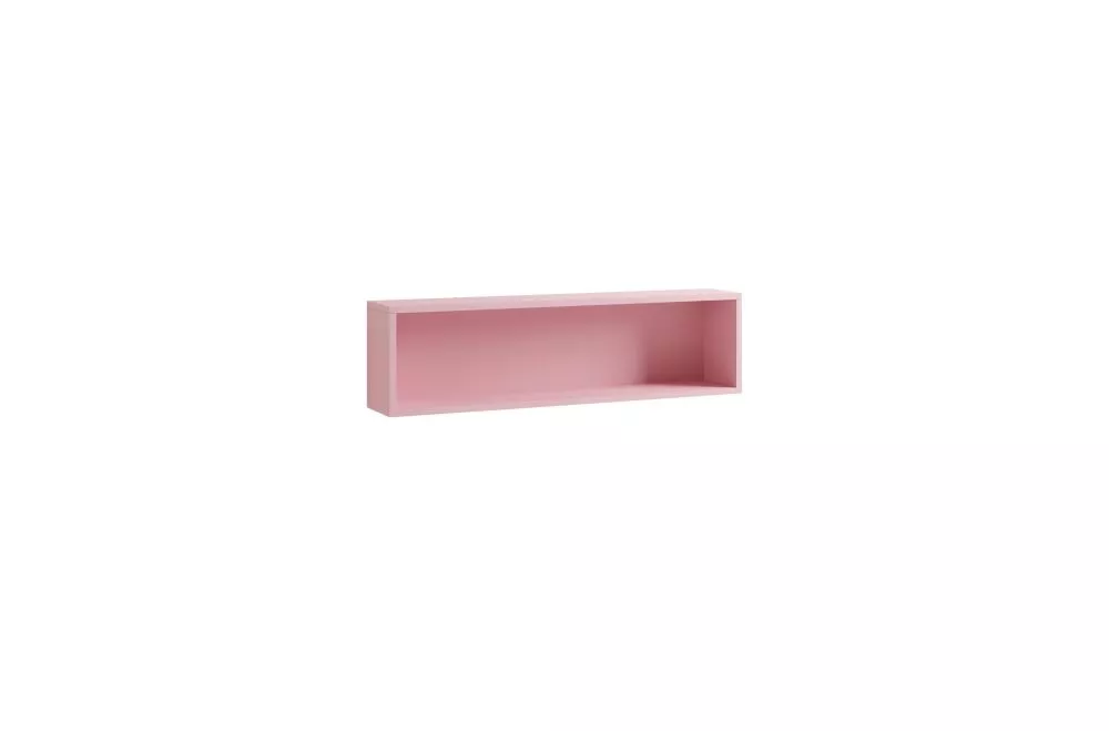 Plaukts Cosmo C12 · Gaiši rozā · 92 × 25 × 17 cm
