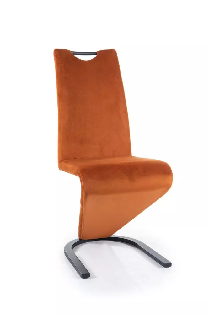 Krēsls H-090 Velvet · Oranžs · 102 × 43 × 65 cm