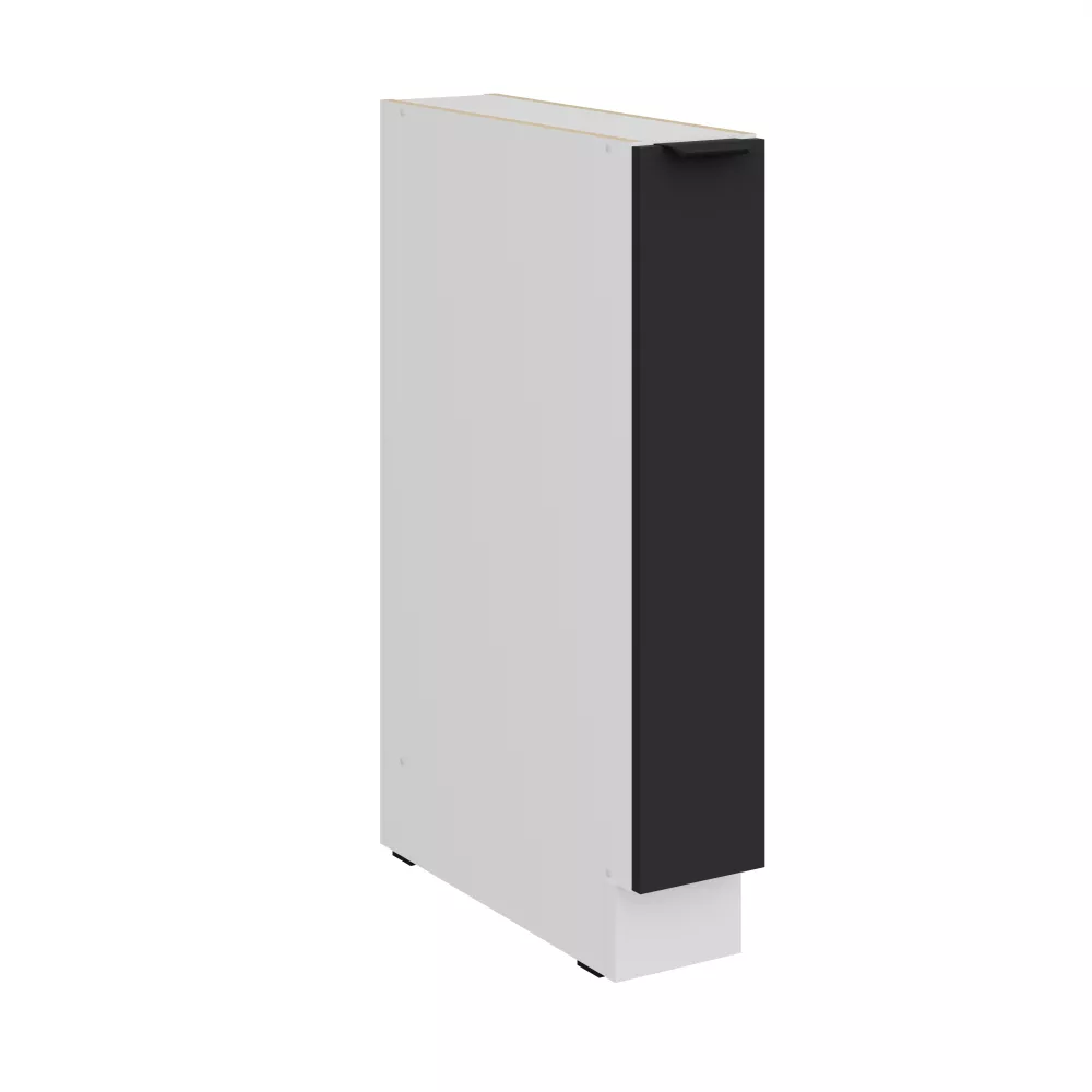 Virtuves skapis Aria Black 15 D CARGO BB