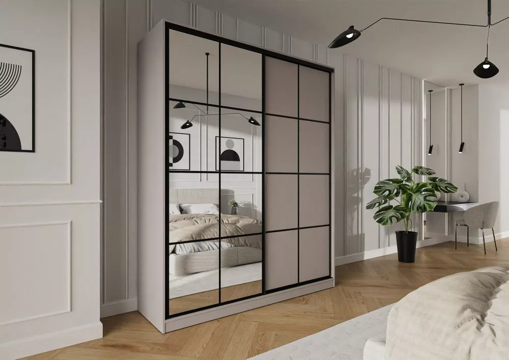 Skapis Trend 12 · Kašmira · 180 × 60 × 245 cm