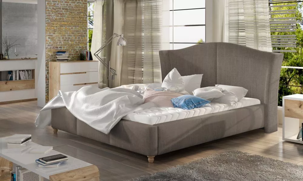Gulta Charlotte Basic Standard ar stelāžu Guļamvietas platums: 180 cm, Guļamvietas garums: 200 cm, stelāžas tips: Easypa