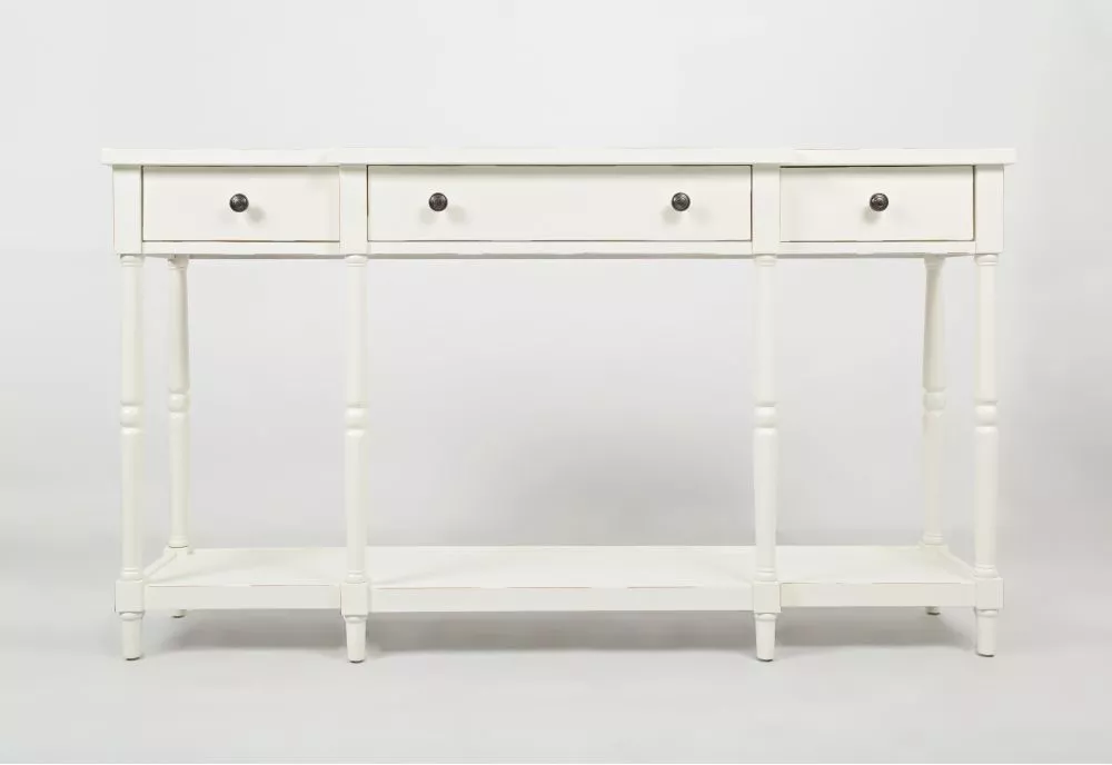 Kosmētikas galds Avola AV1630-60 · Balts · 152 × 87 × 36 cm