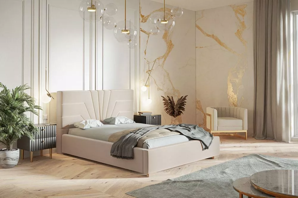 Gulta Top 1 Premium standard ar stelāžu Guļamvietas platums: 140 cm, Guļamvietas garums: 200 cm, stelāžas tips: koka, · 