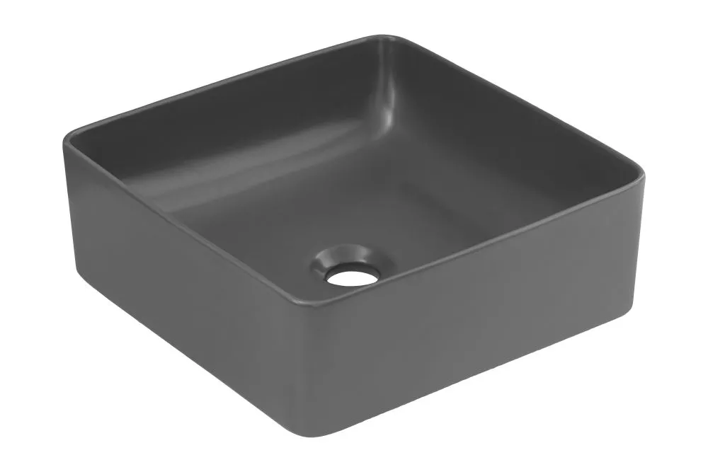 Izlietne Slim Ceramic · Pelēks · 37 × 37 × 13 cm