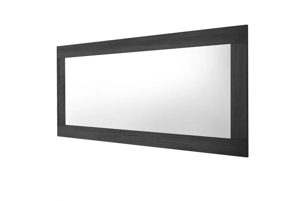 Spogulis Rimini 71 · Melns · 170 × 2 × 75 cm