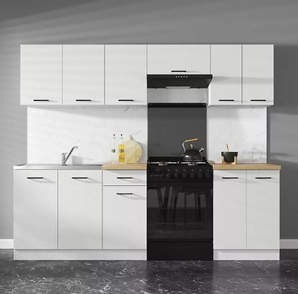 Virtuves komplekts Junona Line 240 Premium Gloss Materiāls : MDF + LKSP plātne,