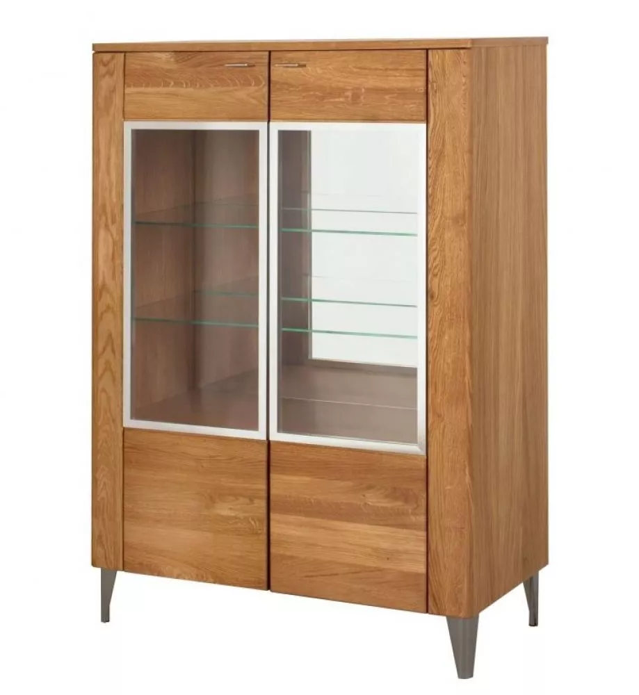 Sekcija Latina 15 ar LED · Medus ozols · 96 × 42 × 134 cm