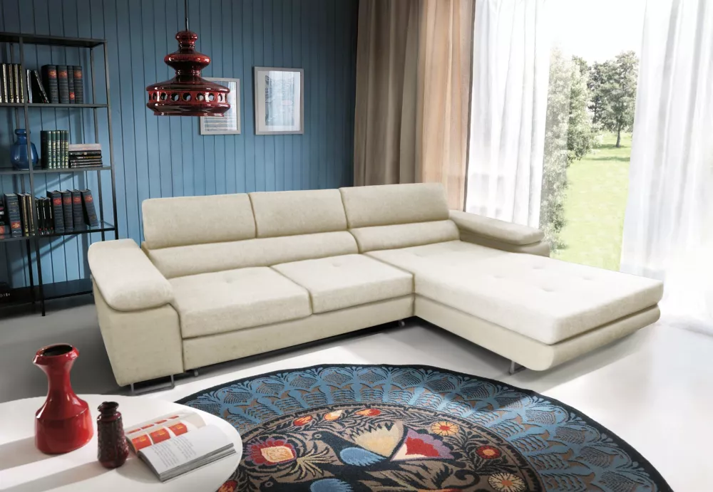 Dīvāns Anton Mini Premium Standard · Krēma · 200 × 273 × 73 cm
