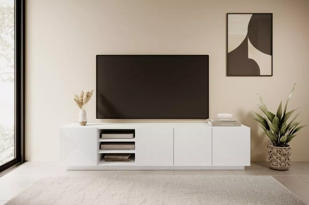 TV tumba Asha RTV 200 5D Z W · 200 × 40 × 46 cm