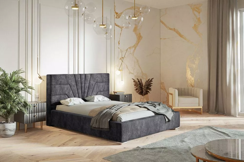 Gulta Top 1 Premium standard ar stelāžu Guļamvietas platums: 160 cm, Guļamvietas garums: 200 cm, stelāžas tips: koka, · 