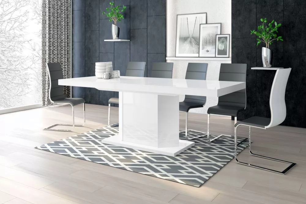 Galds Amigo 160 Gloss · 160 × 75 × 89 cm