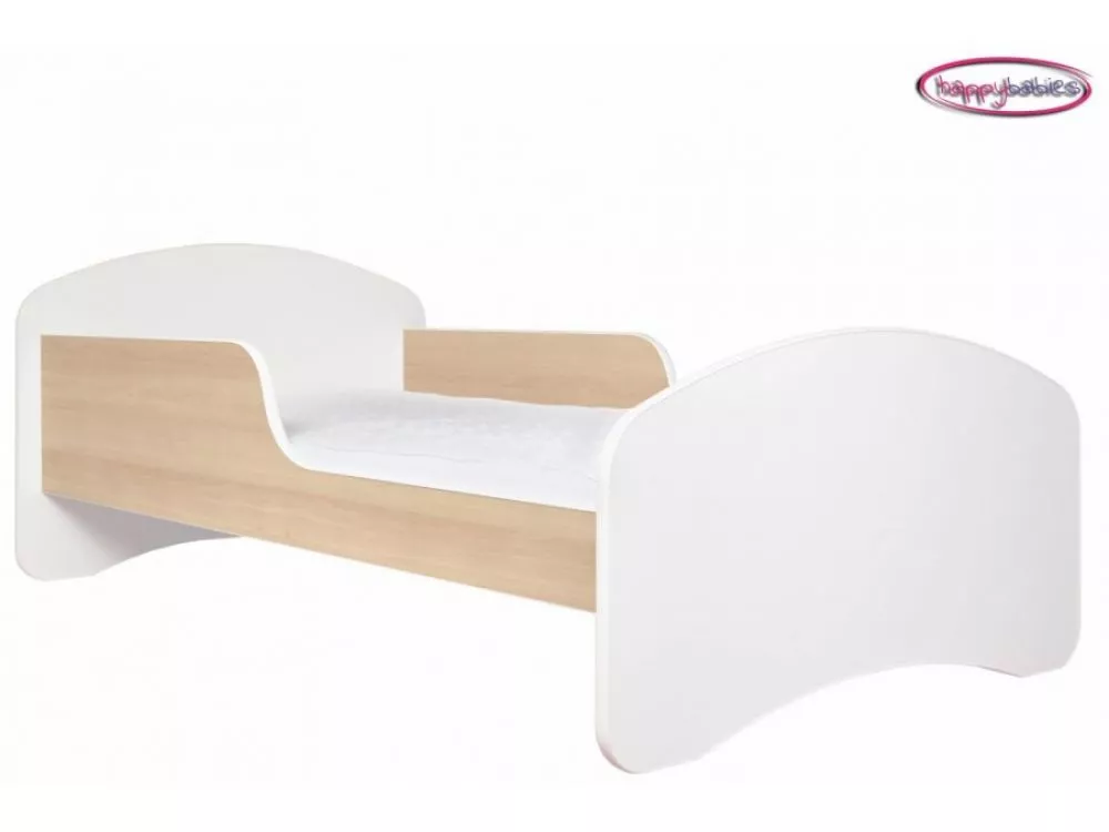 Bērnu gulta Animals L01 140x70 ar stelāžu Guļamvietas platums: 70 cm, Guļamvietas garums: 140 cm, · 82 × 144 × 57 cm