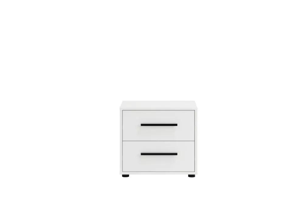 Naktsgaldiņš Maxione MX-11 · Balts · 51 × 40 × 47 cm