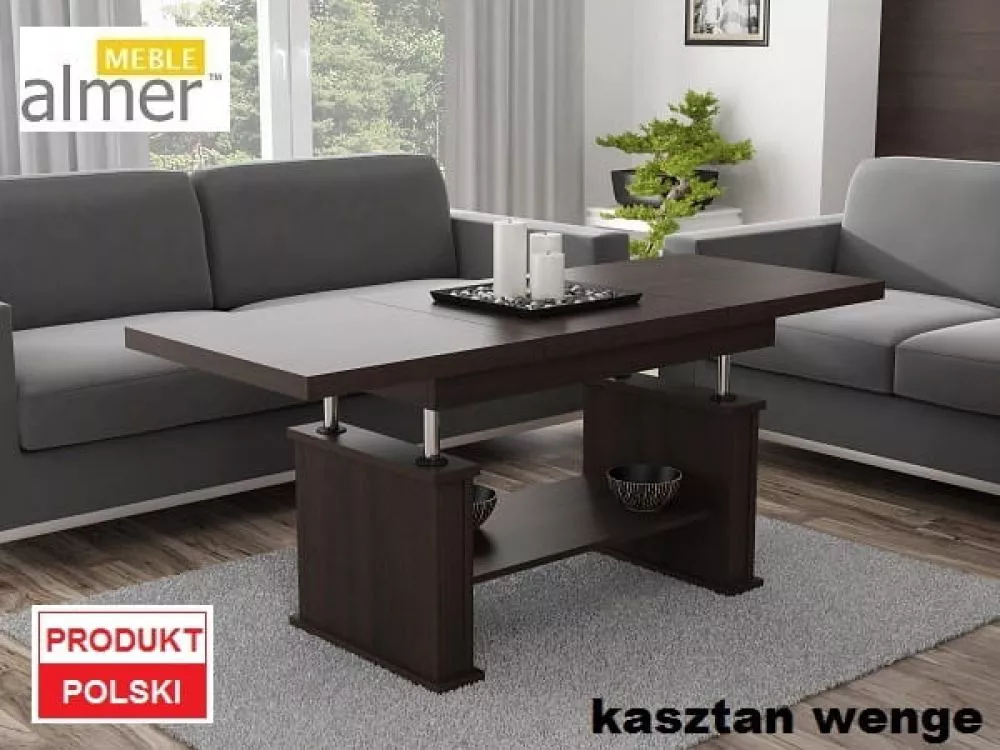 Žurnālgalds L16 Korpusa krāsa: venge, · 130 × 80 × 60 cm