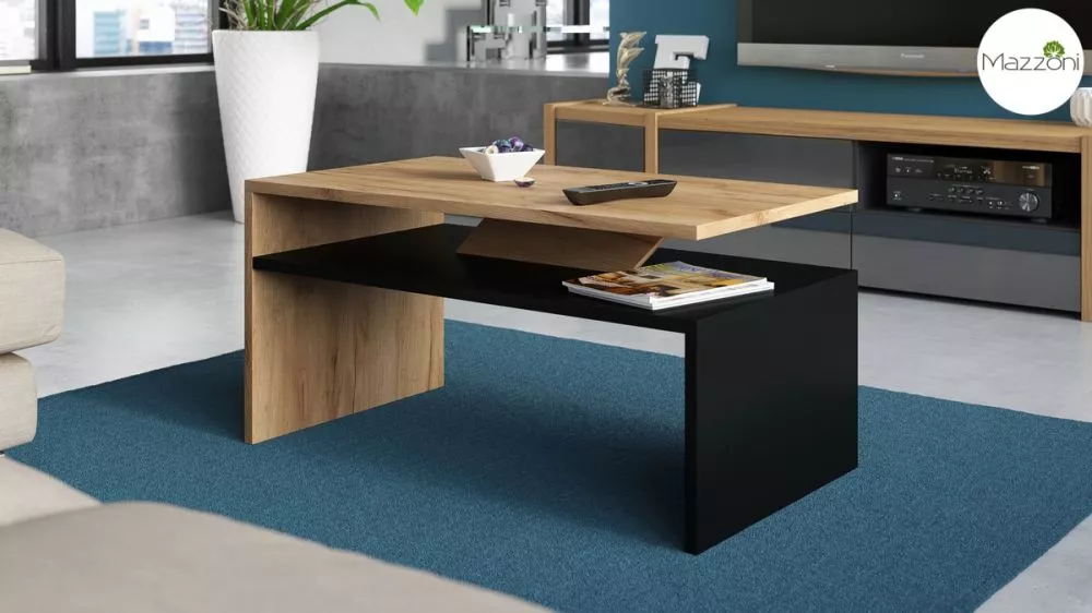 Žurnālgalds Prima Modern Korpusa krāsa: ozols craft zelts, · 90 × 50 × 45 cm