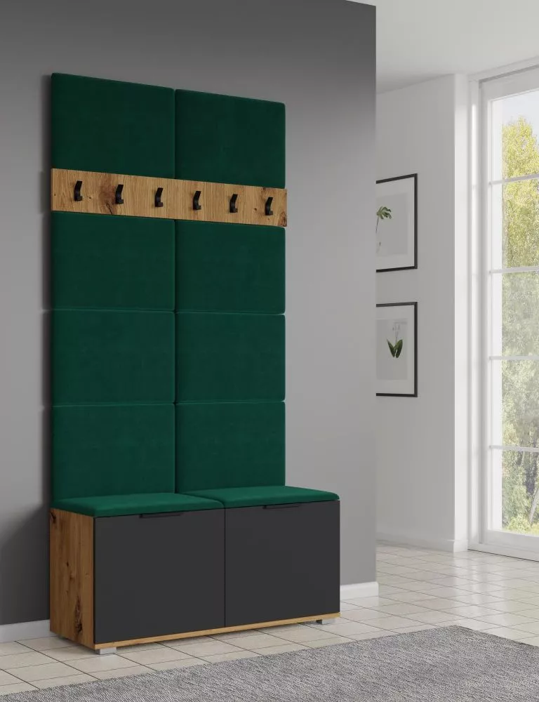 Koridora iekārta Clif 2 · 100 × 38 × 203 cm