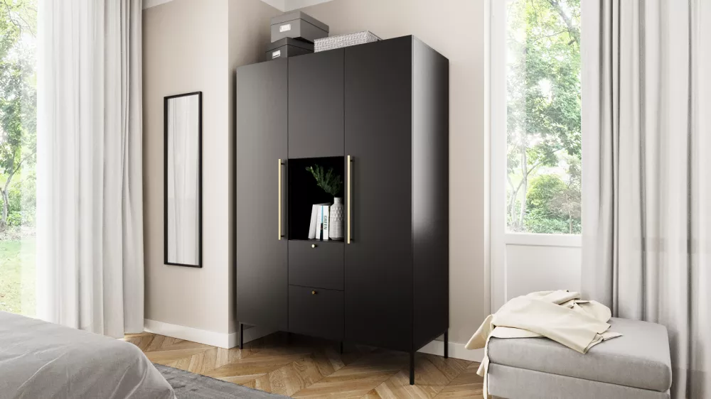 Skapis Lanzzi SZA135 · 135 × 60 × 200 cm