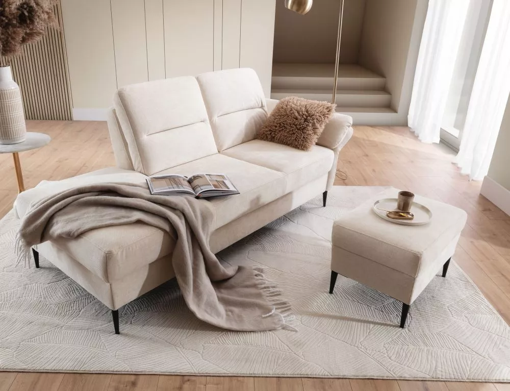 Dīvāns Fosano Relax standard · Gaiši bēšs · 90 × 215 × 96 cm
