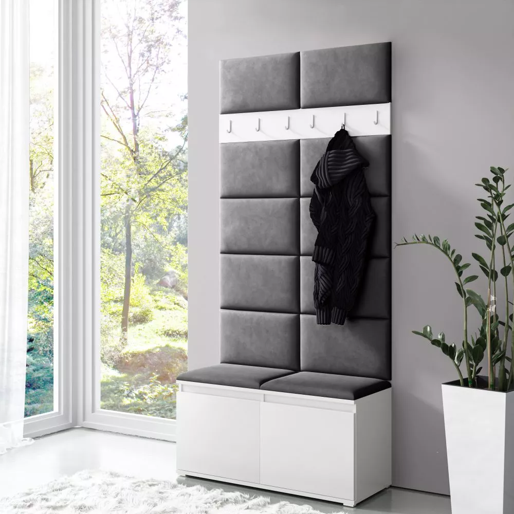 Apavu plaukts Emi 1 Trinity Korpusa krāsa: balts, · 100 × 215 × 40 cm