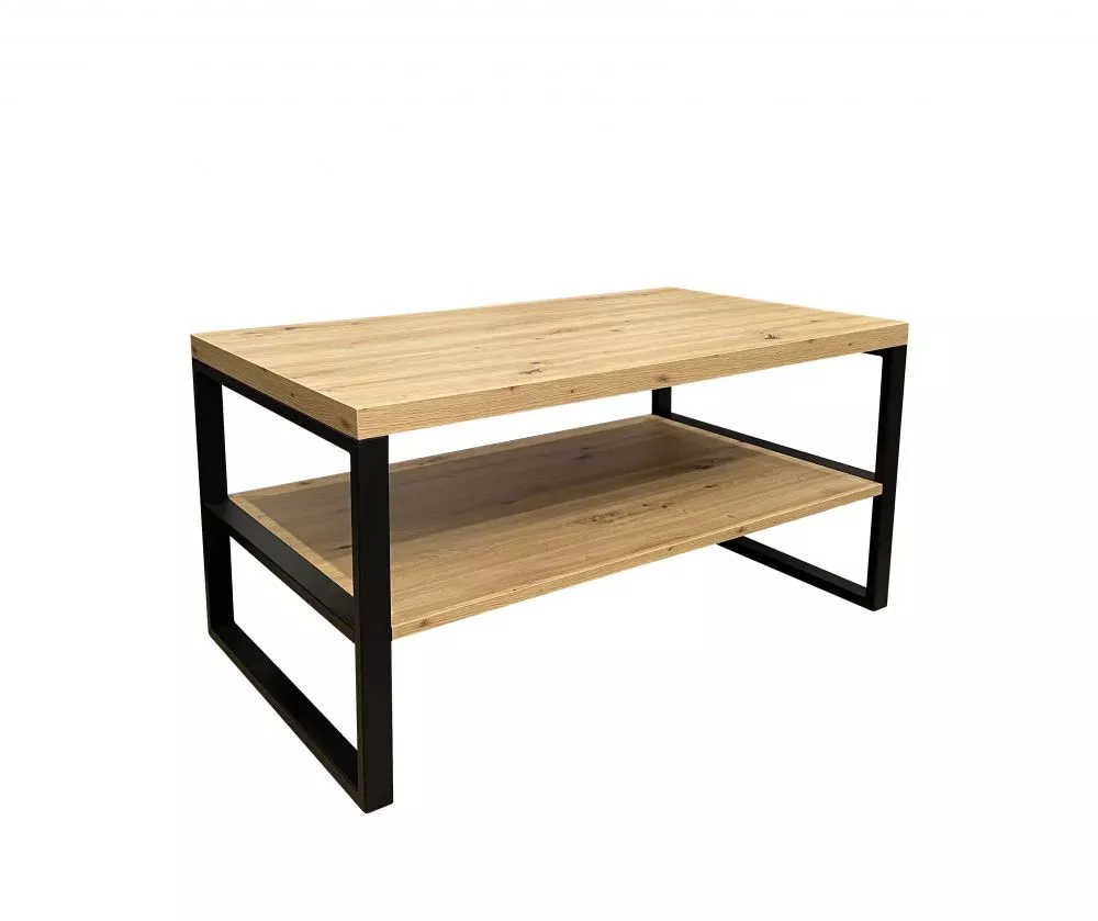 Žurnālgalds Dexter Loft · Ozols artisan · 100 × 60 × 50 cm