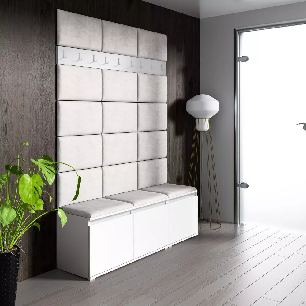 Apavu plaukts Emi 6 Trinity Korpusa krāsa: balts, · 150 × 214.5 × 40 cm
