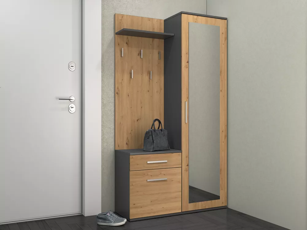 Koridora iekārta Duo Wardrobe · 100 × 35 × 180 cm